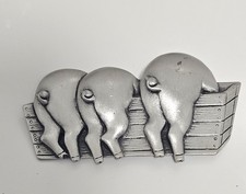 JJ Jonette Pewter Pig In The