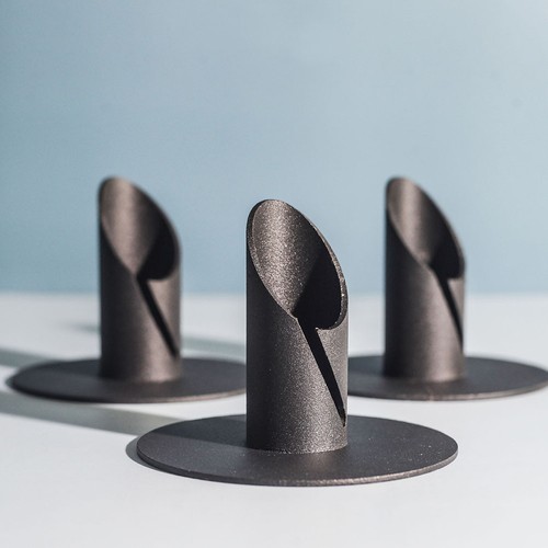 Pcs iron candlestick - 6,