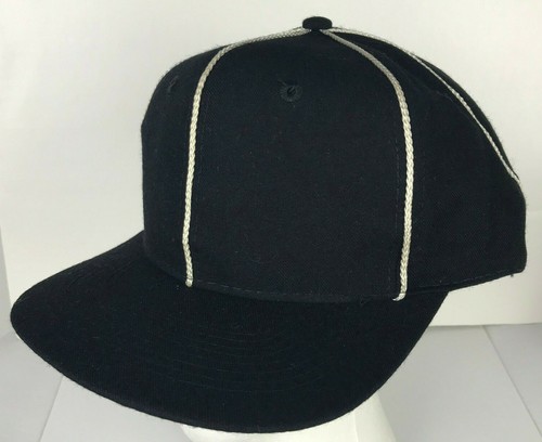Football referee hat black - hat,