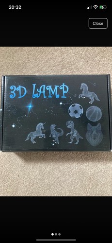 Horse lamp - 3d,