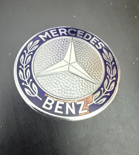 Original mercedes hood - hood, emblem