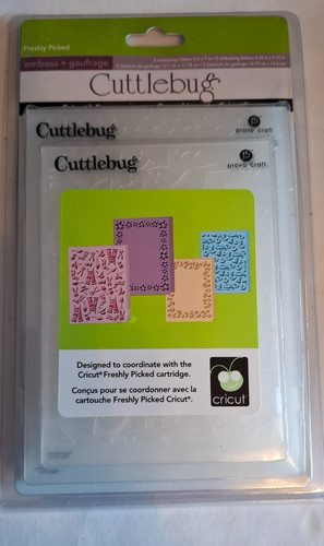 Cricut cuttlebug die pack - cricut,