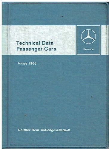 Mercedes benz w100 - w108, w109