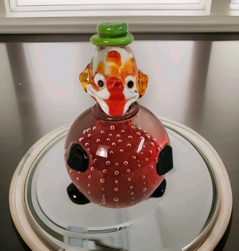 Vintage murano clown - vintage,
