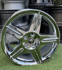 1- New Chrome 18” Jaguar S
