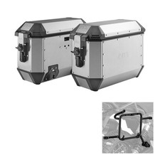 GIVI ALASKA Side Luggage Kit Aluminum For Honda 500 CBF ABS (PC39) 2004-201