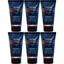 6 x King C. Gillette Shaving