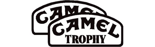 Camel trophy stickers pair - camel, stickers,