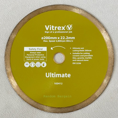 Vitrex ultimate diamond blade - vitrex,