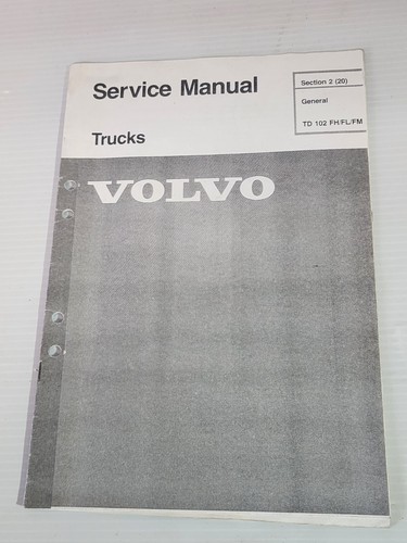 Volvo trucks service manual - service,