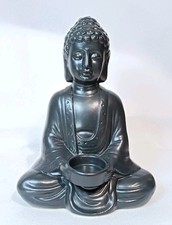 Black Glazed Porcelain Buddha