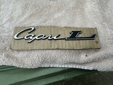 FORD CAPRI L MK1 BOOT BADGE