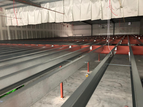 New stock used mezzanine - stock,