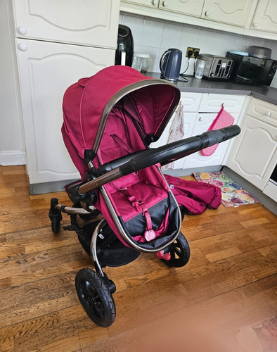 Mother care pink travel system - mother,