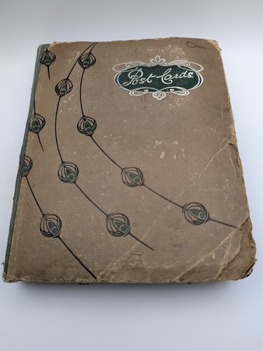 Vintage postcard album early - postcard,