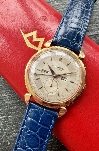 Vintage movado 18k solid gold - movado, 18k-solid