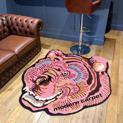 Faux fur animal print hide - animal,