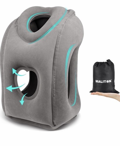 Inflatable travel pillow air - inflatable,