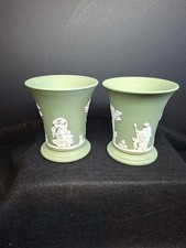 Wedgwood Jasper Ware Pair Of