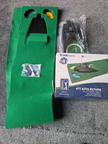 Golf putting mat auto ball - golf,