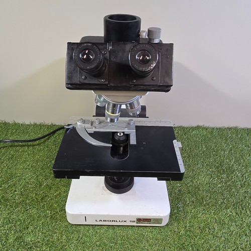 Leitz laborlux microscope - leitz,