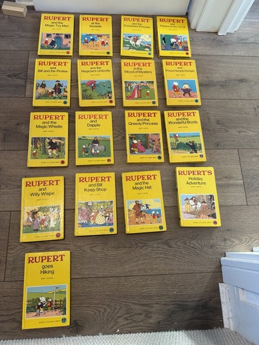 Rupert bear books by - books, x