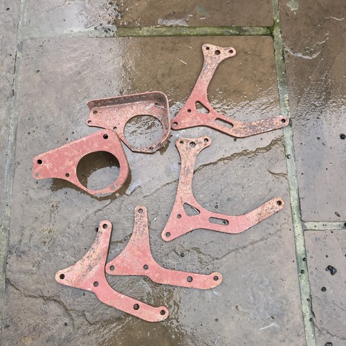 Bsa engine plates full - plates,, set