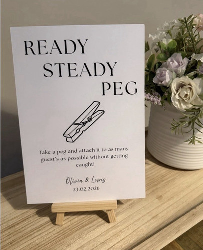 Personalised wedding ready - personalised,