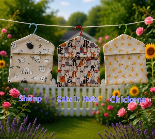 Handmade clothes pegbag - handmade,