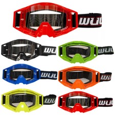 Wulfsport Tech Adults Motocross MX Enduro Quad ATV Motor Bike Tear Off Goggles