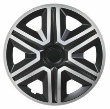 16" Wheel trims fit Nissan Primastar NV300 Primera Almera 4 x16 inches BLACK