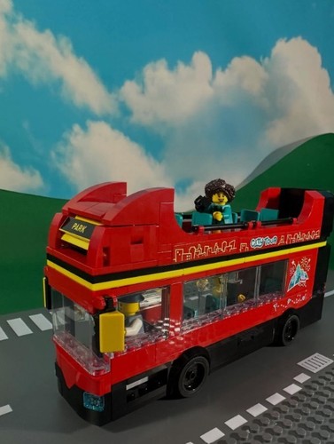 Lego city red - city, double