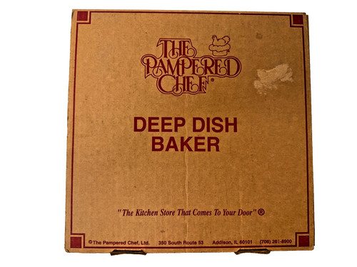 Pampered chef deep dish - pampered,