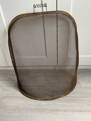 Vintage fire guard - fire, fireplace