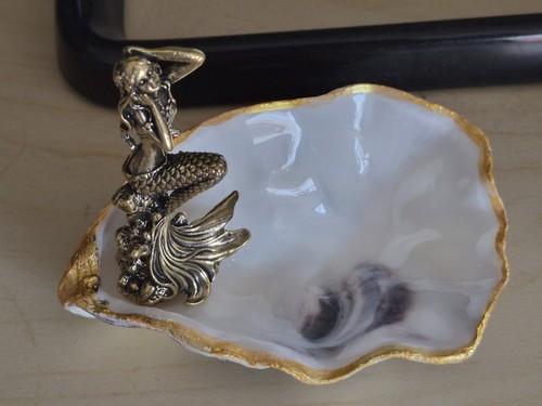 Natural oyster shell with - oyster,