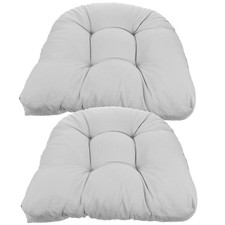  2 Pcs Cushion Chair Cushions Outdoor Garden for Chairs Office Floor Patio