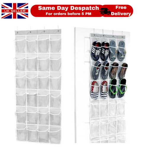 Pair pvc pocket over door - pocket,