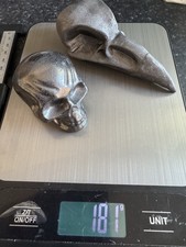 Crystal Bundle Shungite Pairing Skull and Crows Skull Weight 181g Protection