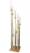 8 Arm Gold Candleabra Wedding