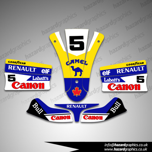 Birel art puffo - birel, kg