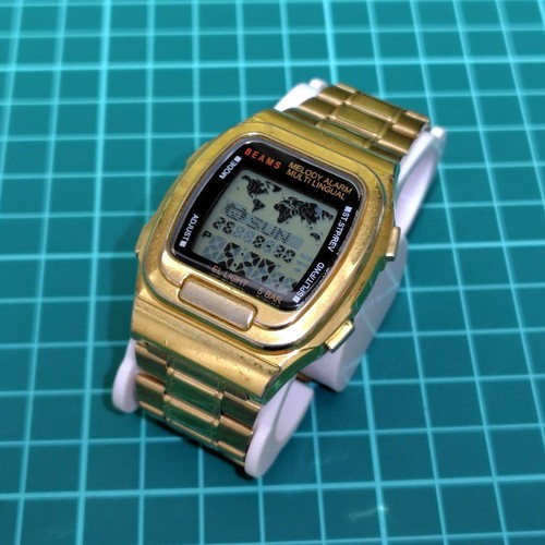 Beams digital watch gold - beams,