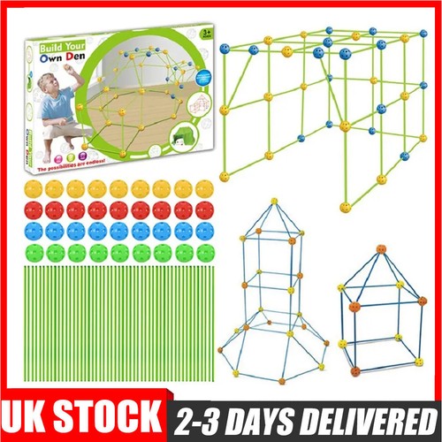 175pcs kids construction fort - kids,
