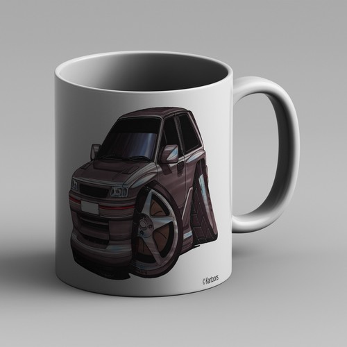 Kartoons koolart mug - kartoons,
