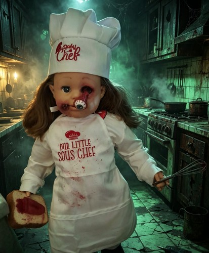Ooak little sous chef - ooak,