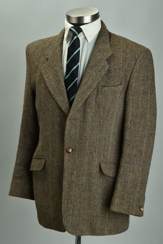 Harris tweed jacket - tweed,