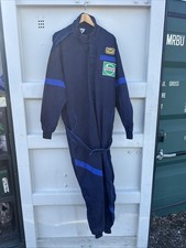 Vintage Adult XL Kart racing suit - 1990's - Advertising Patch