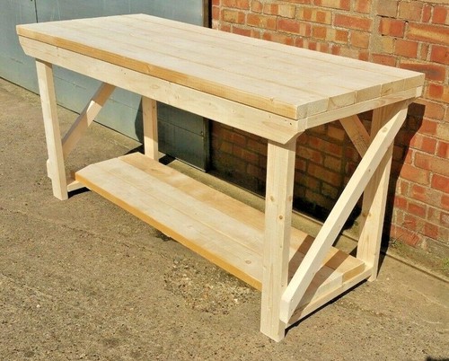 Wooden workbench 3ft 6ft - wooden,