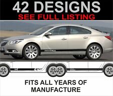 vauxhall insignia side stripes decals stickers vxr gsi sxi vauxhall stripes 
