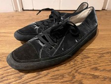 Emma Hope Black Suede & Fabric