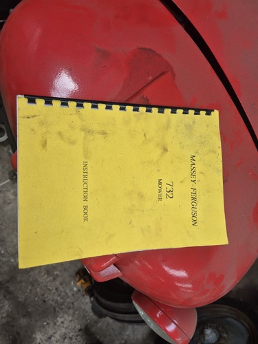Massey ferguson 732 mower - massey,